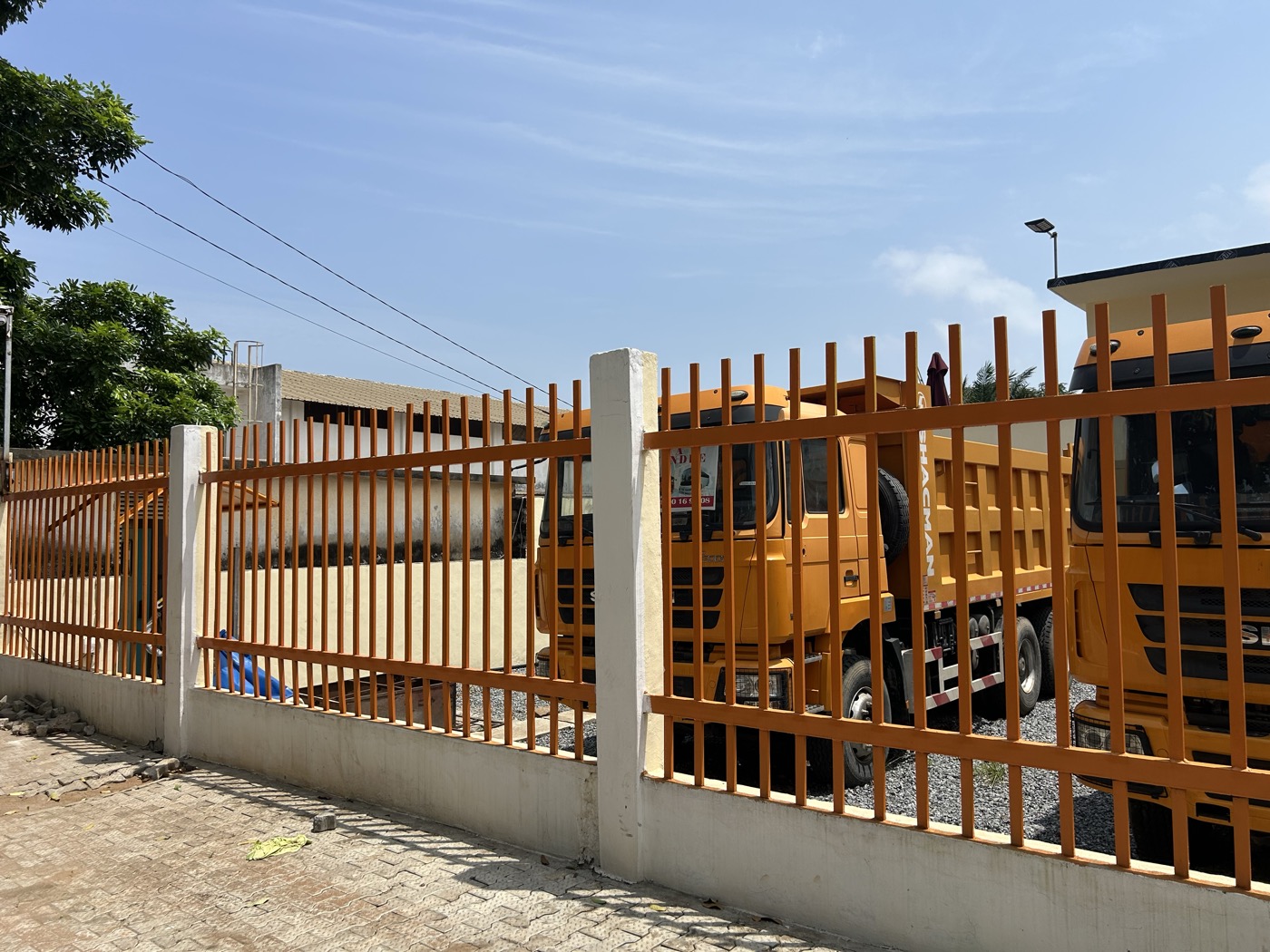 Borne de recharge pour véhicules électriques au Togo
