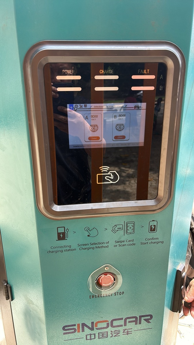 Chargeur rapide EV 80 kW